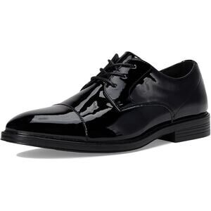 Nunn Bush Mens Centro Flex Cap Toe Oxford Shoes US 9 Wide Black Leather NIB